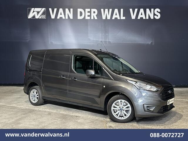Ford TRANSIT CONNECT 2.0 EcoBlue 100pk L2H1 Euro6 Airco | Camera | Navigatie | Apple Carplay | LM Velgen Android Auto, Cruisecontrol, Verwarmde voorruit, Stoelverwarming, Parkeersensoren