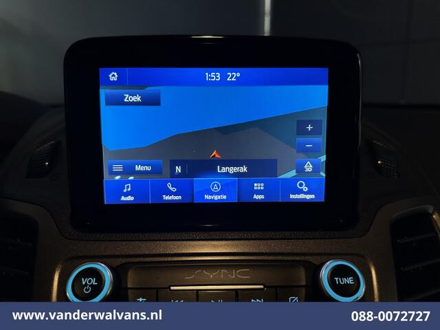 Ford TRANSIT CONNECT 2.0 EcoBlue 100pk L2H1 Euro6 Airco | Camera | Navigatie | Apple Carplay | LM Velgen Android Auto, Cruisecontrol, Verwarmde voorruit, Stoelverwarming, Parkeersensoren