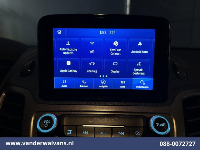 Ford TRANSIT CONNECT 2.0 EcoBlue 100pk L2H1 Euro6 Airco | Camera | Navigatie | Apple Carplay | LM Velgen Android Auto, Cruisecontrol, Verwarmde voorruit, Stoelverwarming, Parkeersensoren