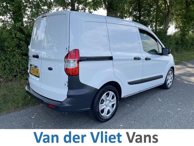 Ford TRANSIT COURIER 1.5 TDCI E6 Trend BPM Vrij! Lease ¤142 p/m, Airco, Navi, PDC, Schuifdeur, Volledig onderhoudshistorie aanwezig