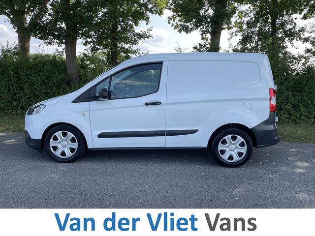 Ford TRANSIT COURIER 1.5 TDCI E6 Trend BPM Vrij! Lease ¤142 p/m, Airco, Navi, PDC, Schuifdeur, Volledig onderhoudshistorie aanwezig