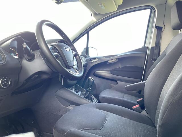 Ford TRANSIT COURIER 1.5 TDCI E6 Trend BPM Vrij! Lease ¤142 p/m, Airco, Navi, PDC, Schuifdeur, Volledig onderhoudshistorie aanwezig