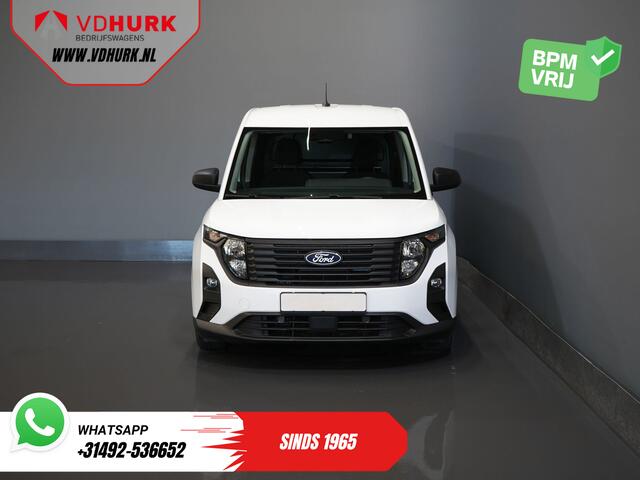 Ford TRANSIT COURIER 1.0 Trend 100 pk BENZINE BPM VRIJ! Garantie 05-2029/ Carplay/ Virtual Cockpit/ Airco/ Cruise
