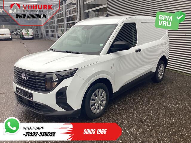 Ford TRANSIT COURIER 1.0 Trend 100 pk BENZINE BPM VRIJ! Garantie 05-2029/ Carplay/ Virtual Cockpit/ Airco/ Cruise