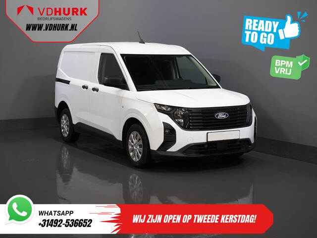 Ford TRANSIT COURIER 1.0 Trend 100 pk BENZINE BPM VRIJ! Garantie 05-2029/ Carplay/ Virtual Cockpit/ Airco/ Cruise