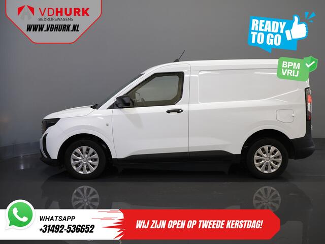 Ford TRANSIT COURIER 1.0 Trend 100 pk BENZINE BPM VRIJ! Garantie 05-2029/ Carplay/ Virtual Cockpit/ Airco/ Cruise