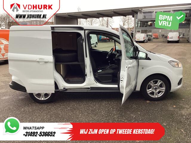 Ford TRANSIT COURIER 1.0 EcoBoost 100pk Limited BENZINE BPM VRIJ! Carplay/ Camera/ Climate/ Cruise/ PDC/ LMV/ DAB