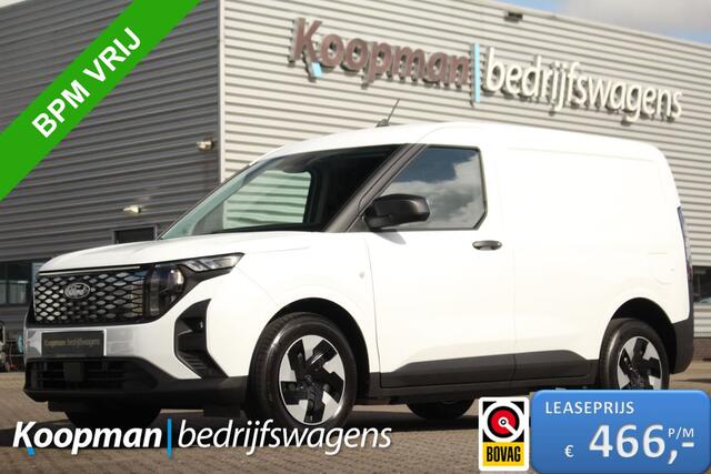 Ford TRANSIT COURIER E-Transit Trend | 44kWh | 100kW/136pk | Winterpack | Camera | Cruise | Sync 4 13" | Carplay/Android | Lease 466,- p/m