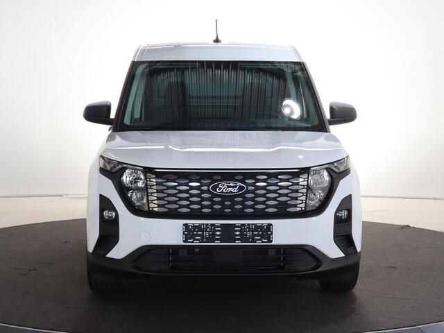 Ford TRANSIT COURIER E-Transit Trend 44 kWh PARKEERSENSOREN V+A, CARPLAY, CRUISE CONTROL, ACHTERUITRIJ CAMERA, 16'' RESERVEWIEL, LED LAADRUIMTEVERLICHTING , LAADVLOERBESCHERMING, RUBBER , TREKHAAK