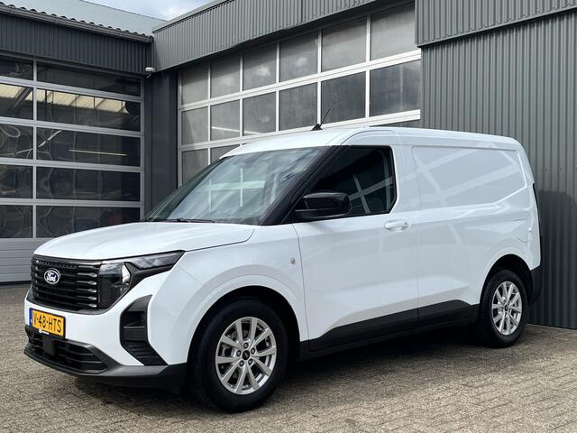 Ford TRANSIT COURIER 1.0 EcoBoost Limited Benzine Automaat Airco Cruise controle Trekhaak 1000kg 2-Persoons Navigatiesysteem Apple carplay Bluetooth Schuifdeur Parkeersensoren voor en achter
