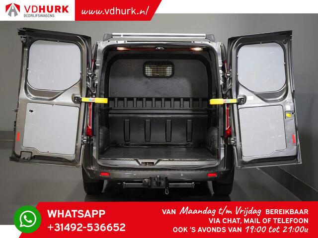 Ford TRANSIT CUSTOM 2.0 TDCI 130 pk Aut. DC Dubbel Cabine LIMITED 2x Schuifdeur/ CarPlay/ Stoelverw./ Cruise/ LMV/ Navi/ Cruise/ PDC V+A/ Trekhaak