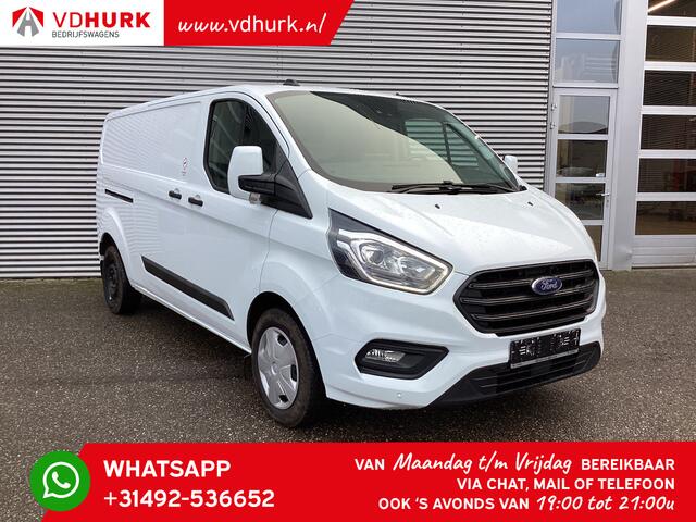 Ford TRANSIT CUSTOM 300 2.0 TDCI 130 pk Aut. L2 2x Schuifdeur/ Standkachel/ Stoelverw./ Carplay/ Cruise/ PDC V+A/ Camera