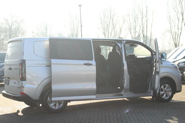 Ford TRANSIT CUSTOM 320 2.0TDCI 170pk Automaat | L2H1 Trend DC | 4x4 | AWD | L+R Zijdeur | Stoel + Stuurverwarming | Keyless | Carplay/Android | Lease 878,- p/m