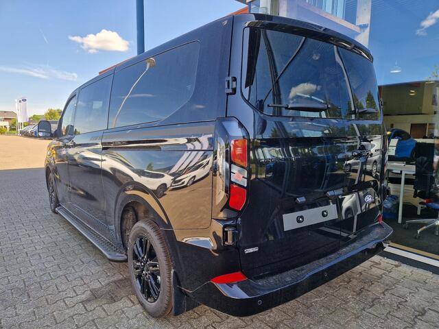 Ford TRANSIT CUSTOM 320 L2 Limited/Titanium 233pk e-CVT PHEV incl. ¤4.422,- korting! | Dubbele cabine Snoeks leder | Full led | Dubbele zij-schuifdeur | Direct uit voorraad leverbaar! | Full options