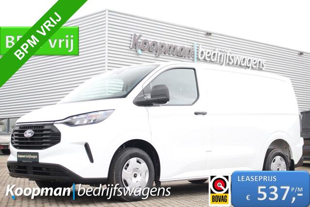 Ford TRANSIT CUSTOM 280 2.0TDCI 136pk L1H1 Trend | LED | Sync 4 13" | Keyless | Camera | Carplay/Android | Lease 537,- p/m