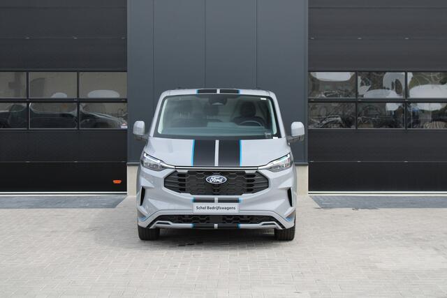 Ford TRANSIT CUSTOM 300 2.0 TDCI L2H1 Sport 170pk - 2x Schuifdeur - 19" LM velgen - ACC - Blind spot - Navi - Camera - Verwarmd stuur - 70l tank - Rijklaar