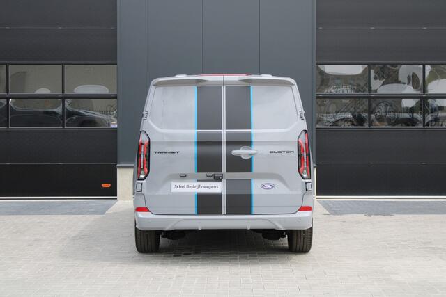 Ford TRANSIT CUSTOM 300 2.0 TDCI L2H1 Sport 170pk - 2x Schuifdeur - 19" LM velgen - ACC - Blind spot - Navi - Camera - Verwarmd stuur - 70l tank - Rijklaar