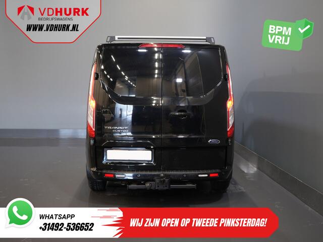 Ford TRANSIT CUSTOM 2.0 TDCI 130 pk Aut. L2 Bi-Xenon/ Stoelverw./ Standkachel/ Camera/ Cruise/ LMV/ PDC