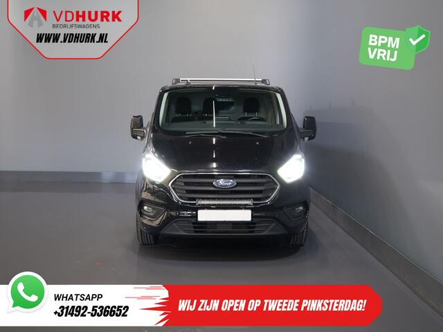 Ford TRANSIT CUSTOM 2.0 TDCI 130 pk Aut. L2 Bi-Xenon/ Stoelverw./ Standkachel/ Camera/ Cruise/ LMV/ PDC