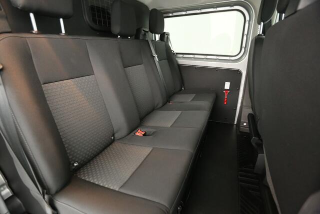Ford TRANSIT CUSTOM 2.0 TDCI L2H1 | Dubbele Cabine | 6 Persoons | LED Trekhaak Airco Cruise Camera Carplay Navigatie PDC