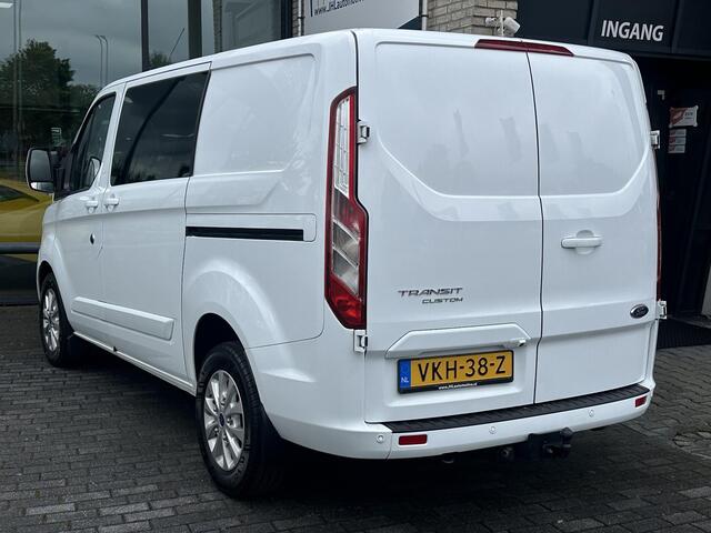 Ford TRANSIT CUSTOM 300 2.0 TDCI L1H1 Limited DC*AUTOMAAT*HAAK*CRUISE*