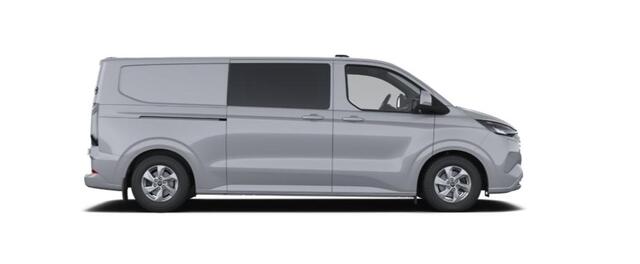 Ford TRANSIT CUSTOM 320 2.5 PHEV L2H1 Limited DC 233pk | Dubbele zijschuifdeur | 12-weg verstel- en verwarmbare AGR Stoelen | Inklapbare trekhaak | 17 inch lichtmetalen velgen | Driver Assistance Pack Premium | Verwarmbaar stuurwiel | Bekleding zijwand en achterdeuren (voll