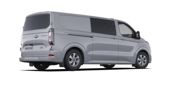 Ford TRANSIT CUSTOM 320 2.5 PHEV L2H1 Limited DC 233pk | Dubbele zijschuifdeur | 12-weg verstel- en verwarmbare AGR Stoelen | Inklapbare trekhaak | 17 inch lichtmetalen velgen | Driver Assistance Pack Premium | Verwarmbaar stuurwiel | Bekleding zijwand en achterdeuren (voll
