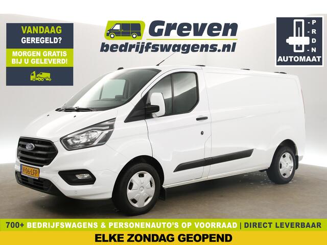 Ford TRANSIT CUSTOM 300 2.0 TDCI L2H1 Automaat Airco Camera Cruise Carplay LED PDC 3 Persoons Trekhaak