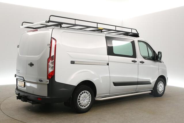 Ford TRANSIT CUSTOM 290 2.2 TDCI L2H1 Dubbele Cabine | 6 Persoons Airco Camera Cruise PDC Imperiaal Trekhaak