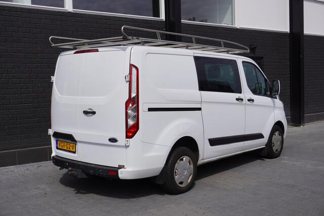 Ford TRANSIT CUSTOM 2.0 TDCI Dubbele Cabine Imperiaal EURO 6 - Airco - Navi - Cruise - ¤ 16.950,- Excl.