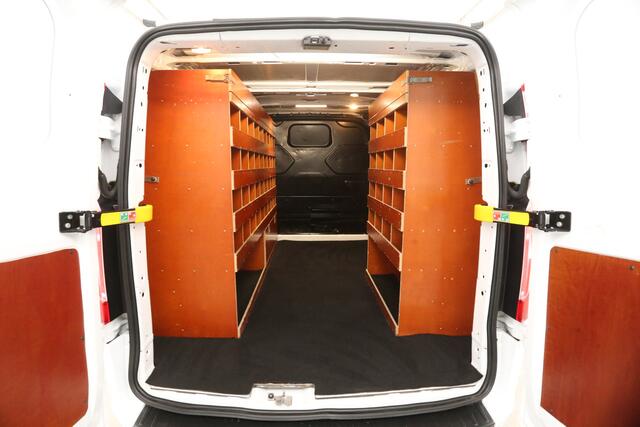 Ford TRANSIT CUSTOM 280 2.0 TDCI L1H1 2800KG Trekgew. Trekhaak Airco Cruise LED Navigatie Imperiaal 3 Persoons Laadruimte Inrichting PDC