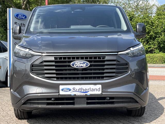 Ford TRANSIT CUSTOM 340 2.5 PHEV L2H1 Limited | SCI | Voorraad | Kombi 9-persoons | Incl. BTW en BPM | Dubbele schuifdeur | 17 inch lichtmetalen velgen | Trekhaak | Navigatie | Garantie 5 jaar of 200.000 km | Camera