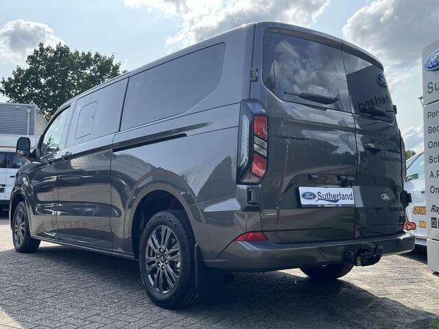 Ford TRANSIT CUSTOM 340 2.5 PHEV L2H1 Limited | SCI | Voorraad | Kombi 9-persoons | Incl. BTW en BPM | Dubbele schuifdeur | 17 inch lichtmetalen velgen | Trekhaak | Navigatie | Garantie 5 jaar of 200.000 km | Camera