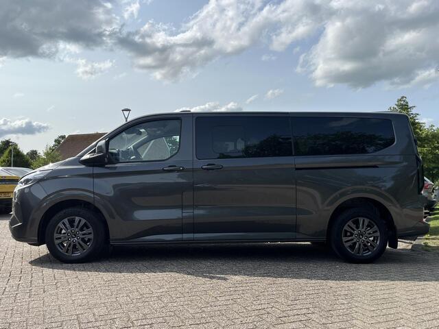 Ford TRANSIT CUSTOM 340 2.5 PHEV L2H1 Limited | SCI | Voorraad | Kombi 9-persoons | Incl. BTW en BPM | Dubbele schuifdeur | 17 inch lichtmetalen velgen | Trekhaak | Navigatie | Garantie 5 jaar of 200.000 km | Camera