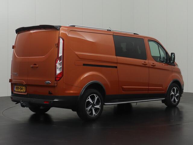 Ford TRANSIT CUSTOM 2.0TDCI 170Pk Lang Limited Dubbele Cabine | Leder | Navigatie | Camera | Betimmering | Trekhaak