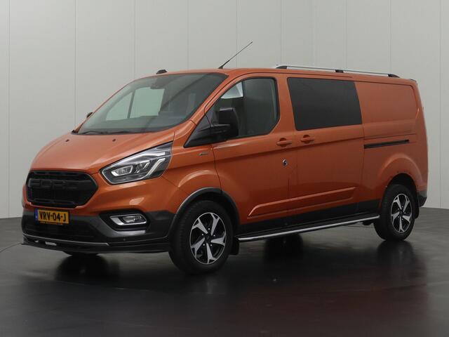 Ford TRANSIT CUSTOM 2.0TDCI 170Pk Lang Limited Dubbele Cabine | Leder | Navigatie | Camera | Betimmering | Trekhaak