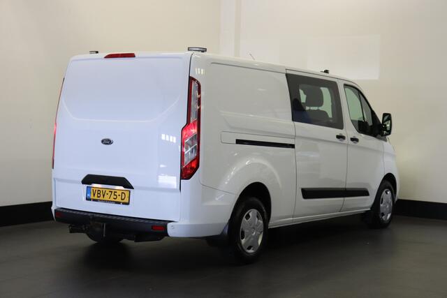 Ford TRANSIT CUSTOM Dubbel Cabine 2.0 TDCI 130PK L2 EURO 6 - Airco - Navi Cruise - ¤ 14.900,- Excl.
