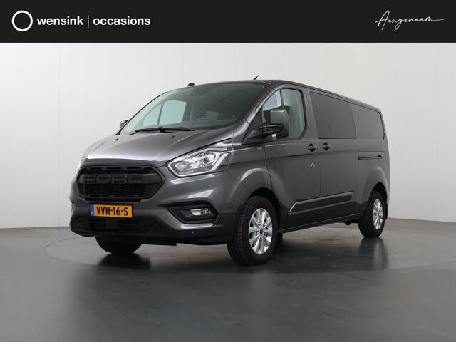 Ford TRANSIT CUSTOM 300 2.0 TDCI Aut. | L2 H1 | Limited | DC | MARGE | Schuifdeur L+R | Trekhaak | LM Velgen | Lederen Bekleding | Apple Carplay | ¤45.381,- INCL BPM