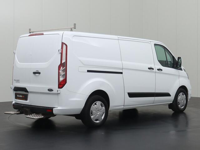 Ford TRANSIT CUSTOM 2.0TDCI 130PK Lang | Kastinrichting | Navigatie | 3-Persoons | Trekhaak