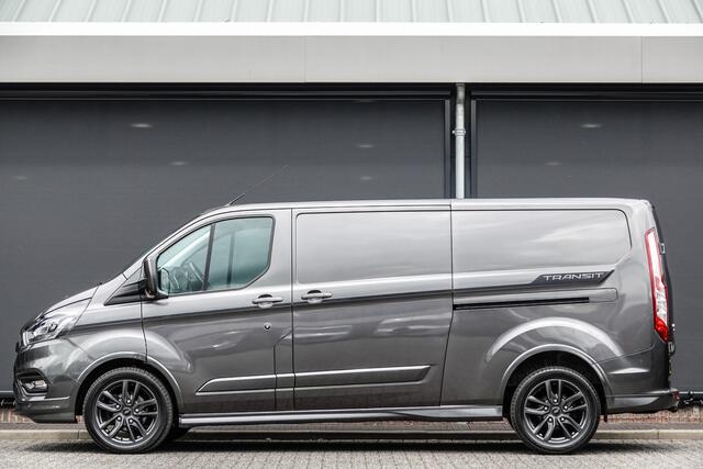 Ford TRANSIT CUSTOM L2H1 2.0Tdci 185Pk Aut. | Sport 320 | Stoel-Bank | 2xSchuifdeur | Achteruitrijcamera | Trekhaak | 18''