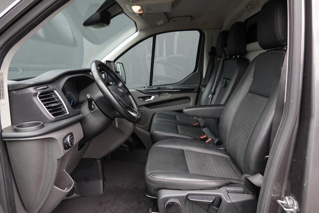 Ford TRANSIT CUSTOM L2H1 2.0Tdci 185Pk Aut. | Sport 320 | Stoel-Bank | 2xSchuifdeur | Achteruitrijcamera | Trekhaak | 18''