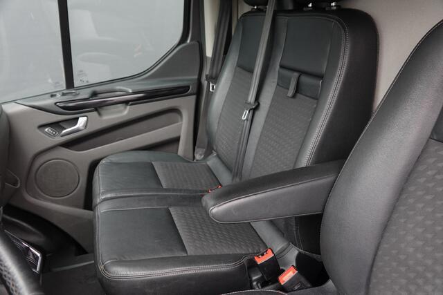 Ford TRANSIT CUSTOM L2H1 2.0Tdci 185Pk Aut. | Sport 320 | Stoel-Bank | 2xSchuifdeur | Achteruitrijcamera | Trekhaak | 18''