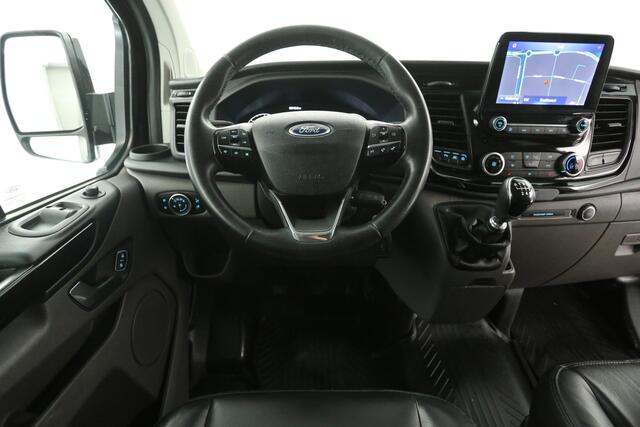 Ford TRANSIT CUSTOM 300 2.0 TDCI L1H1 Trail Airco Camera Cruise Carplay Navi PDC 3 Persoons LED 20''LMV Trekhaak
