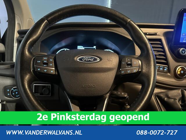 Ford TRANSIT CUSTOM 2.0 TDCI 131pk L1H1 Inrichting Euro6 Airco | Navigatie | Camera | LED | Cruisecontrol Stoelverwarming, Verwarmde voorruit, Parkeersensoren, Bijrijdersbank