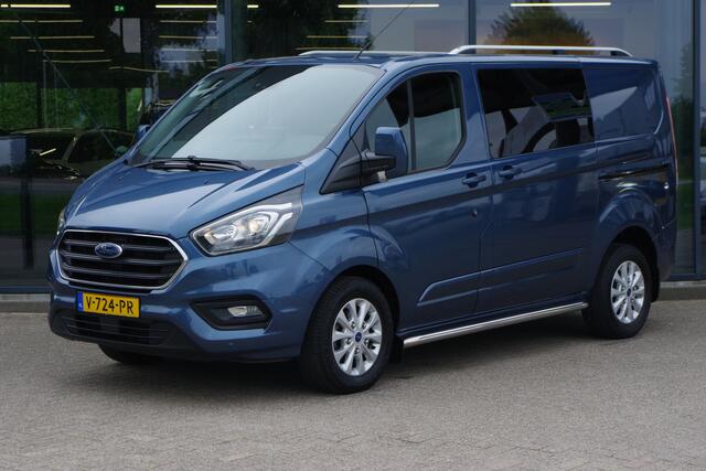 Ford TRANSIT CUSTOM 280 2.0 TDCI L1H1 Limited DC, Camera, Trekhaak, 2x Schuifdeur, Winterpakket