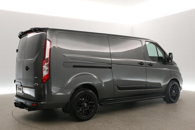 Ford TRANSIT CUSTOM 300 2.0 TDCI L2H1 Limited | 170PK | MARGE! | Automaat 2xSchuifdeur Camera Cruise LED Airco Trekhaak 3 Persoons PDC 18''LMV