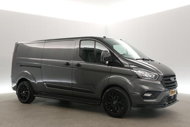 Ford TRANSIT CUSTOM 300 2.0 TDCI L2H1 Limited | 170PK | MARGE! | Automaat 2xSchuifdeur Camera Cruise LED Airco Trekhaak 3 Persoons PDC 18''LMV