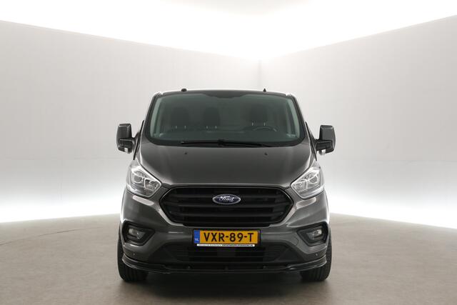 Ford TRANSIT CUSTOM 300 2.0 TDCI L2H1 Limited | 170PK | MARGE! | Automaat 2xSchuifdeur Camera Cruise LED Airco Trekhaak 3 Persoons PDC 18''LMV