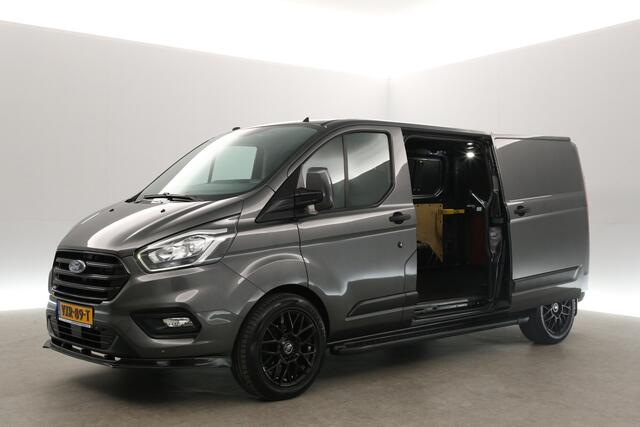 Ford TRANSIT CUSTOM 300 2.0 TDCI L2H1 Limited | 170PK | MARGE! | Automaat 2xSchuifdeur Camera Cruise LED Airco Trekhaak 3 Persoons PDC 18''LMV