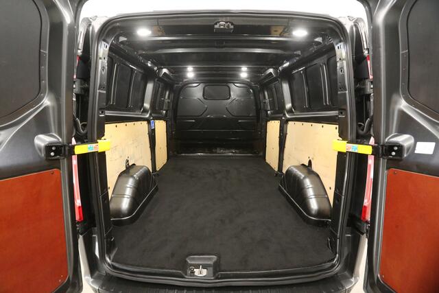 Ford TRANSIT CUSTOM 300 2.0 TDCI L2H1 Limited | 170PK | MARGE! | Automaat 2xSchuifdeur Camera Cruise LED Airco Trekhaak 3 Persoons PDC 18''LMV
